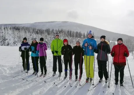 Lyžařský kurz kvinty - leden 2019