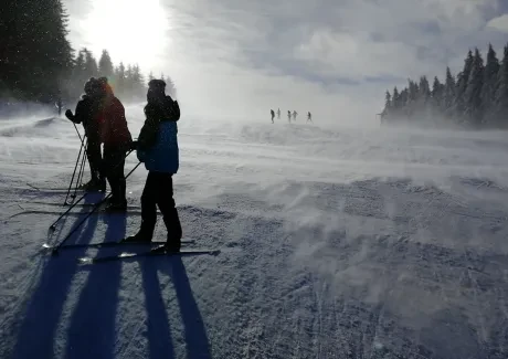 Lyžařský kurz kvinty - leden 2019