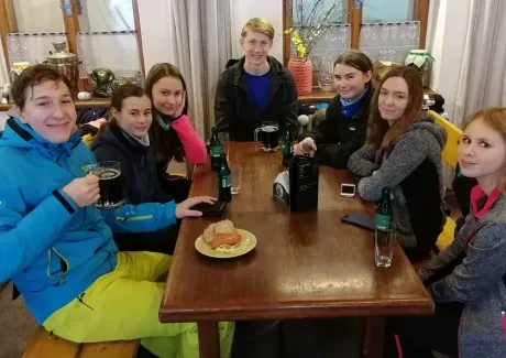 Lyžařský kurz kvinty - leden 2019