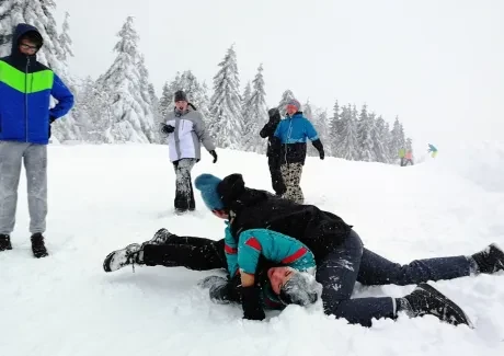 Lyžařský kurz kvinty - leden 2019
