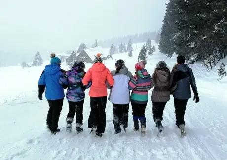 Lyžařský kurz kvinty - leden 2019