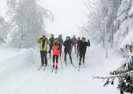 Lyžařský kurz kvinty - leden 2019