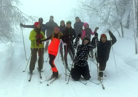 Lyžařský kurz kvinty - leden 2019