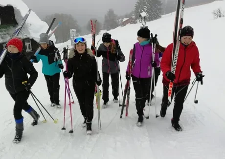 Lyžařský kurz kvinty - leden 2019
