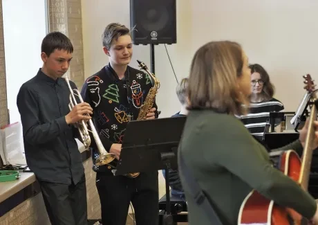 Předvánoční besídka a adventní trhy