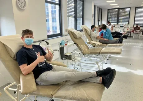 Darování krve 5. 10. 2022