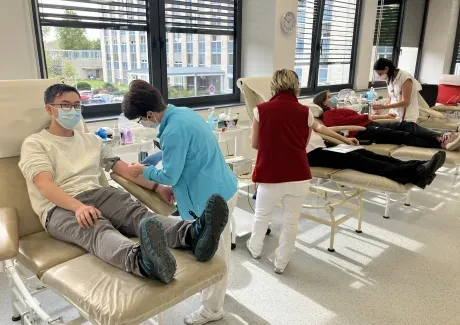 Darování krve 5. 10. 2022