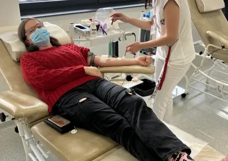 Darování krve 5. 10. 2022