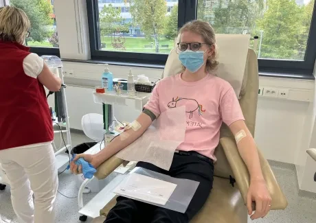 Darování krve 5. 10. 2022