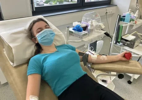 Darování krve 5. 10. 2022