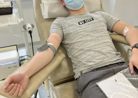 Darování krve 5. 10. 2022