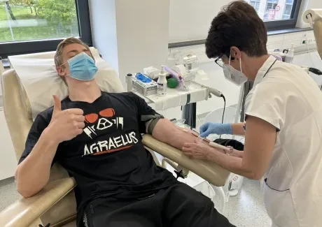 Darování krve 5. 10. 2022