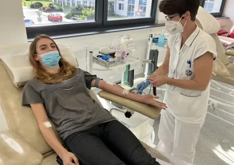 Darování krve 5. 10. 2022