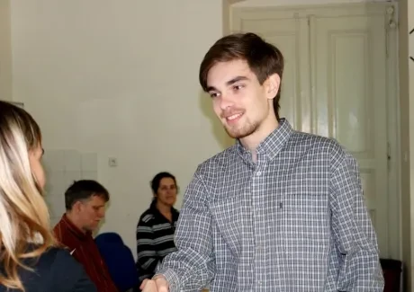 Předávání cen za literární soutěž autorského čtení a Olympiádu v ČJ