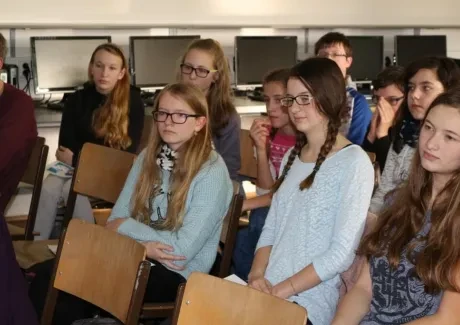 Předávání cen za literární soutěž autorského čtení a Olympiádu v ČJ