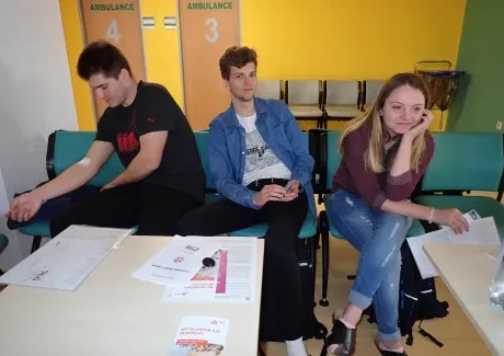 Darování krve se seminářem somatologie