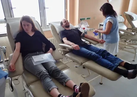 Darování krve se seminářem somatologie