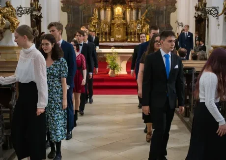 Předávání maturitních vysvědčení - 1. část