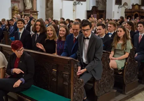 Předávání maturitních vysvědčení - 1. část