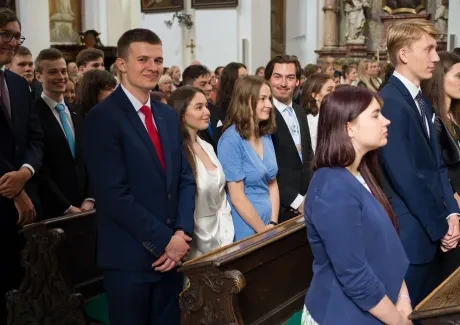 Předávání maturitních vysvědčení - 1. část