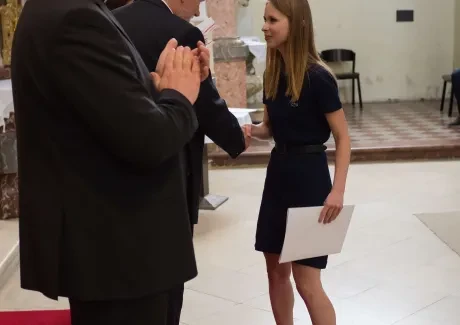 Předávání maturitních vysvědčení - 1. část