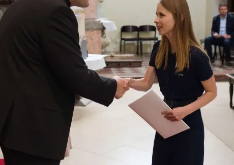 Předávání maturitních vysvědčení - 1. část