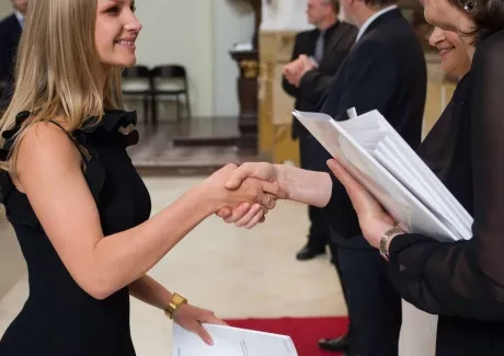 Předávání maturitních vysvědčení - 1. část