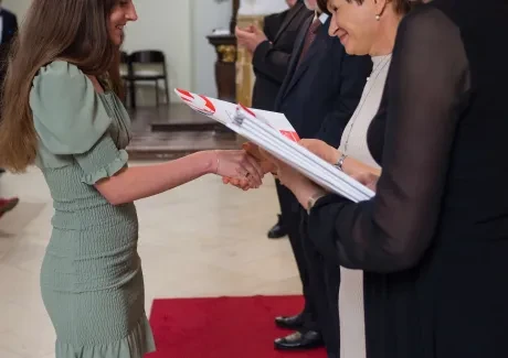 Předávání maturitních vysvědčení - 1. část