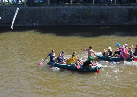 Raftový závod Mezi mosty