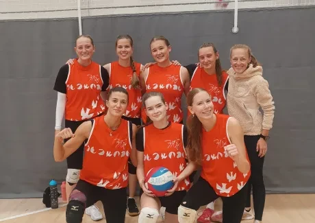Okresní kolo volejbalového turnaje AŠSK dívek