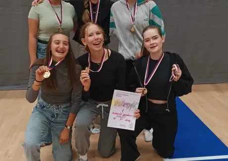 Okresní kolo volejbalového turnaje AŠSK dívek