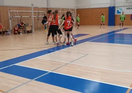 Okresní kolo volejbalového turnaje AŠSK dívek
