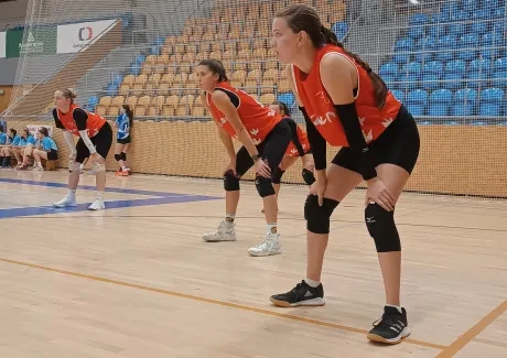 Okresní kolo volejbalového turnaje AŠSK dívek