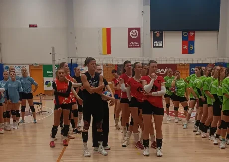 Okresní kolo volejbalového turnaje AŠSK dívek