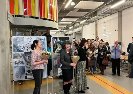 Vernisáž výstavy výtvarných prací studentů BIGY 6. 3. 2023