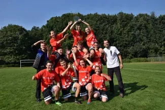 Mezinárodní sportovní turnaj v Německu - frisbee ultimate