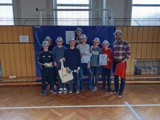 Kroužek robotiky na soutěži Robotrack