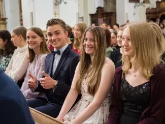 Předávání maturitních vysvědčení - 1. část